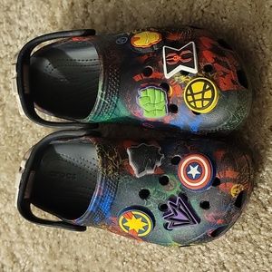 Avengers toddler Crocs